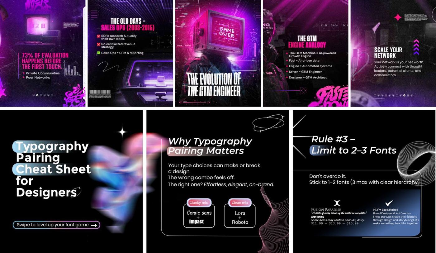 Carousel design system