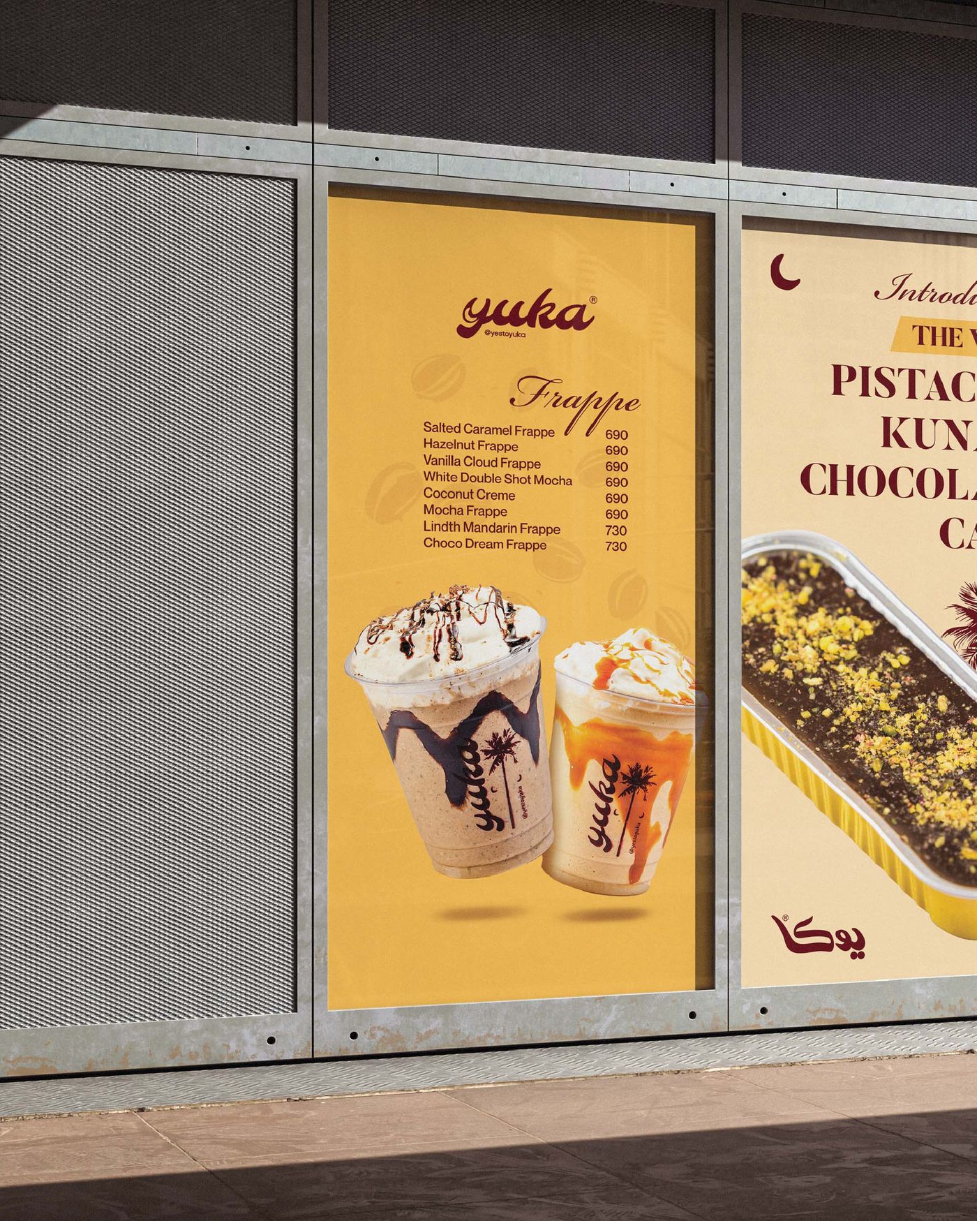 Yuka menu board