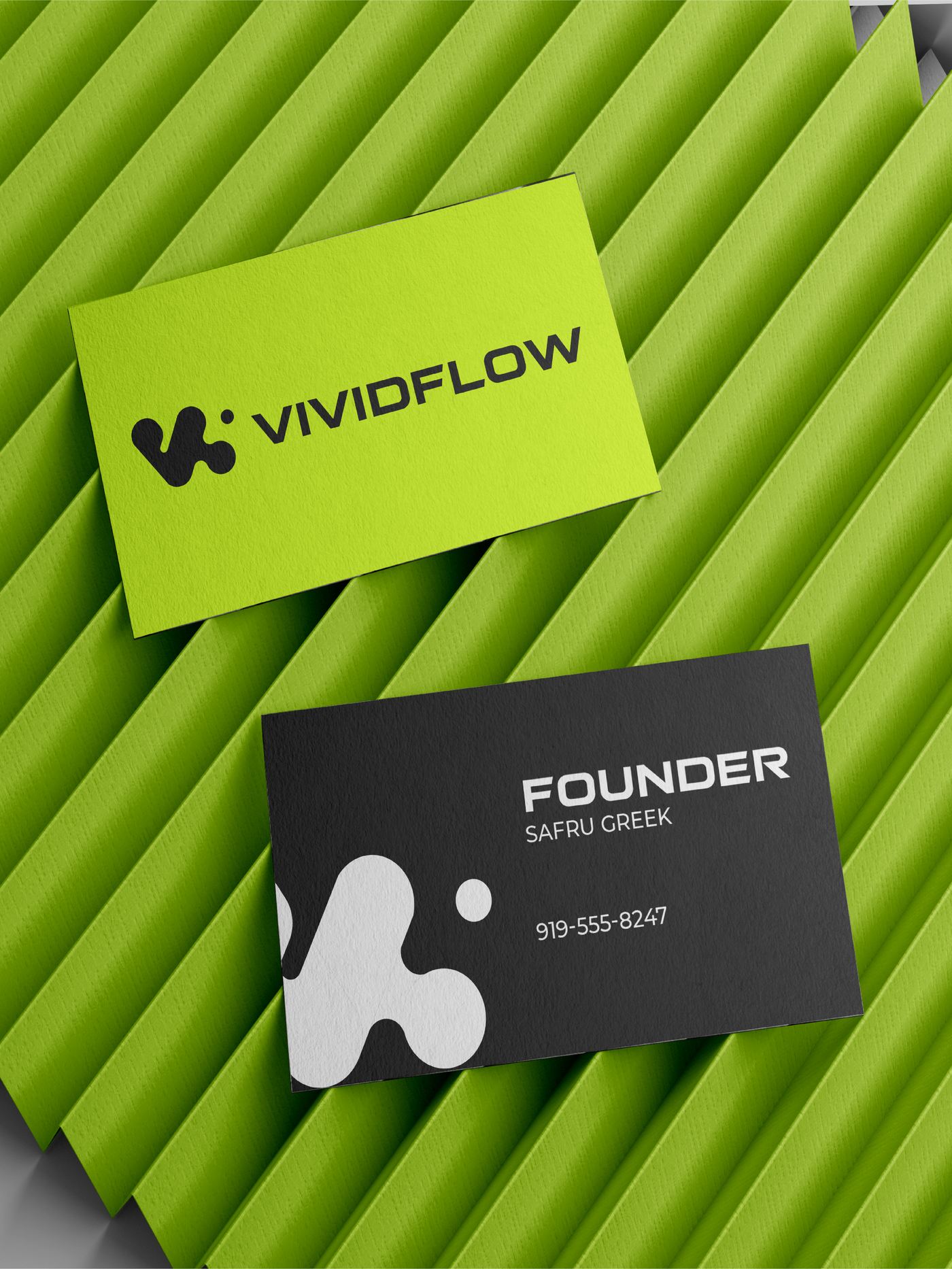 Vividflow business cards