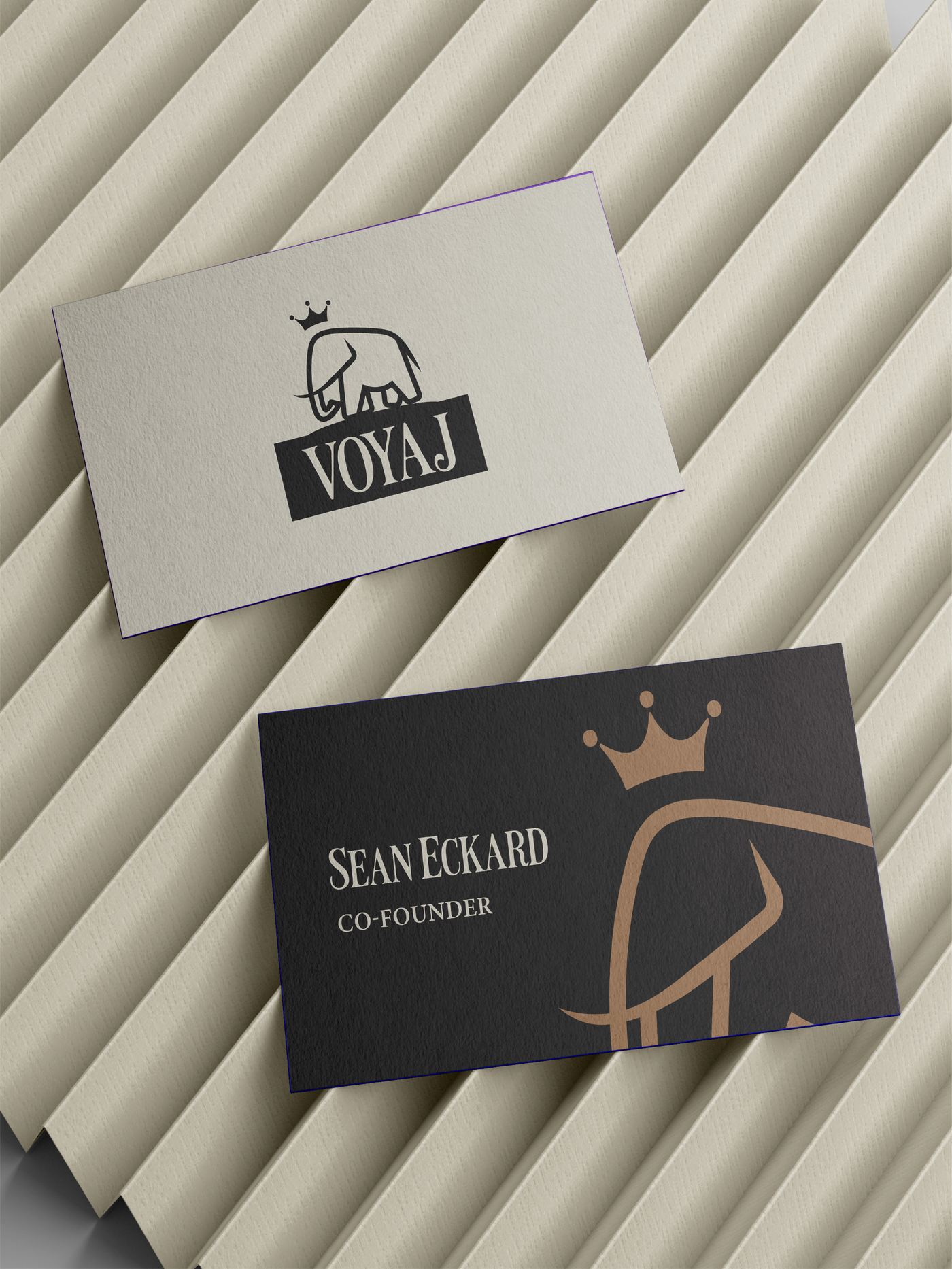 Voyaj business cards